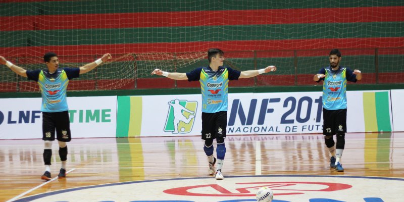 Com uma semana de folga na Liga, Copagril Futsal encara o Marreco pelo Paranaense