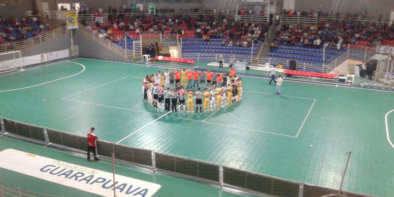Copagril ganha do Guarapuava por 5x3 no jogo de ida da semifinal da Chave Ouro