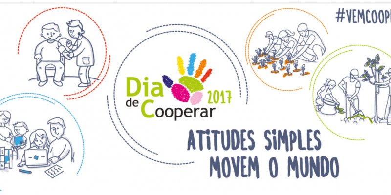 Dia de Cooperar 2017 ter&aacute; como tema: atitudes simples movem o mundo