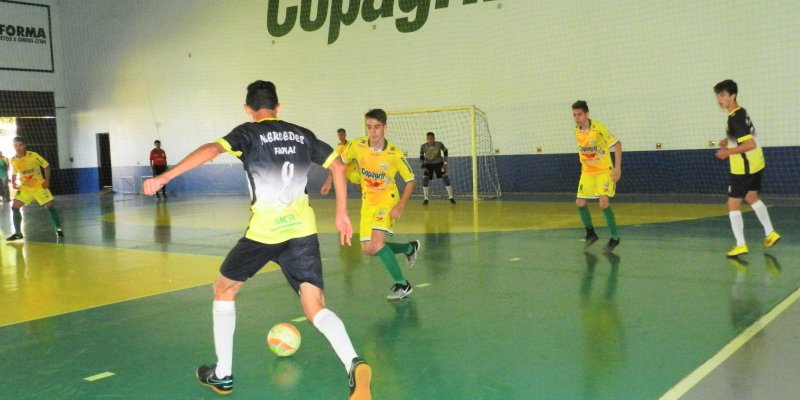 Sub 17: Equipes da Copagril vencem na segunda rodada da Copa Marechal de Futsal