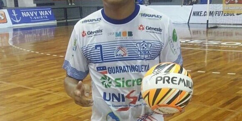 Caio Barros &eacute; o novo contratado da Copagril Futsal