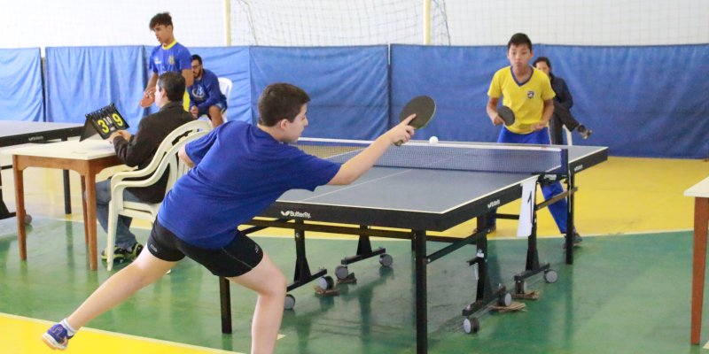 AACC de Marechal Rondon sedia etapa macrorregional de t&ecirc;nis de mesa dos Jogos Escolares