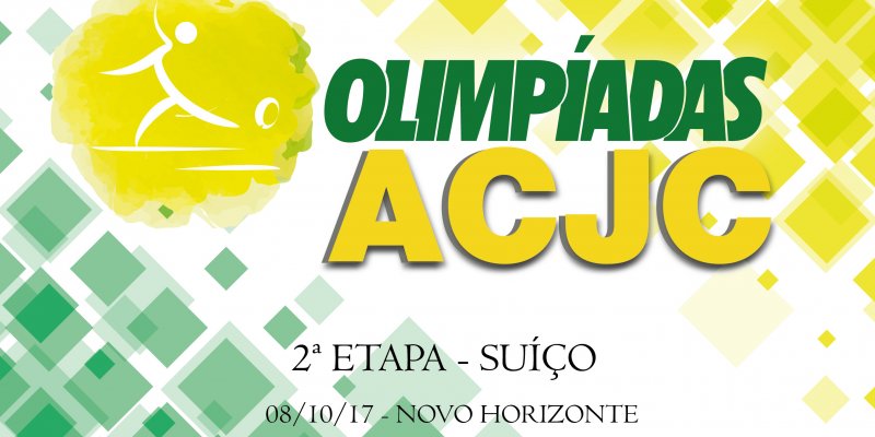 2&ordf; etapa das Olimp&iacute;adas da ACJC ter&aacute; disputas de futebol su&iacute;&ccedil;o no domingo