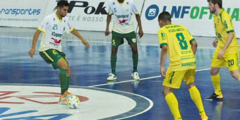 Copagril Futsal empata com a Assoeva e se despede da Liga Nacional de Futsal