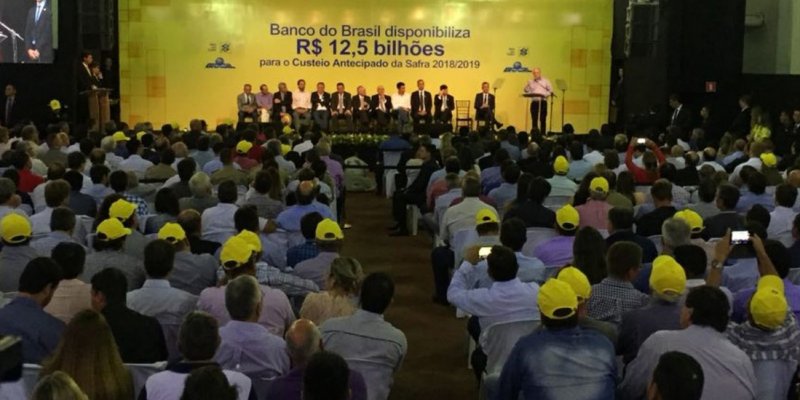Governo federal libera R$ 12,5 bilh&otilde;es para financiar safra de 2018 e 2019