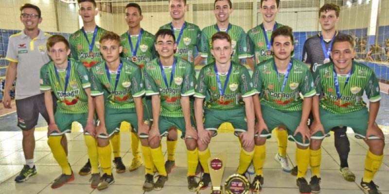 Sub-17 da Copagril Futsal conquista a Copa Kids com campanha impec&aacute;vel