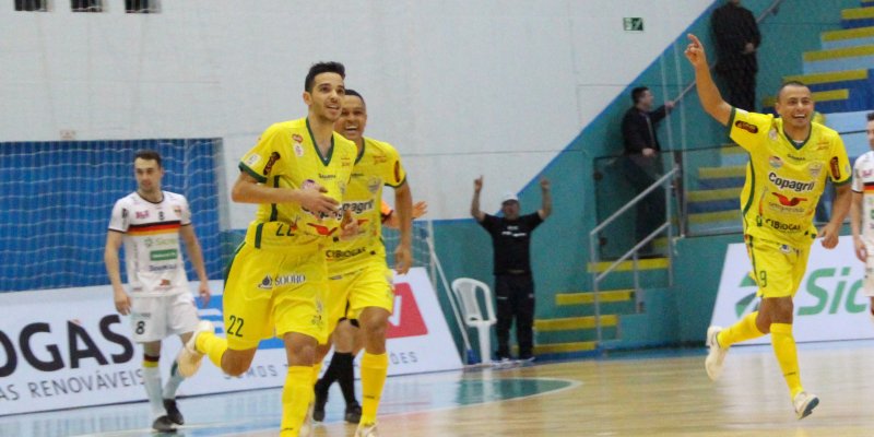 Copagril Futsal enfrenta no pr&oacute;ximo s&aacute;bado o Carlos Barbosa pelas quartas de final da Liga Nacional