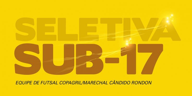 Copagril Futsal sub-17 realiza testes para selecionar novos atletas