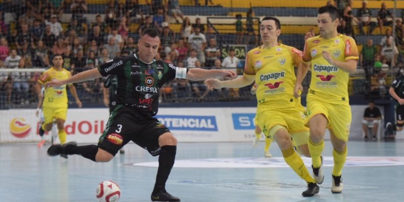 AACC Copagril Futsal faz boa atua&ccedil;&atilde;o, mas n&atilde;o conquista bom resultado em Francisco Beltr&atilde;o