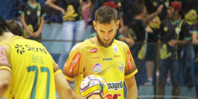 Xande deixa de fazer parte do elenco da equipe AACC Copagril Futsal