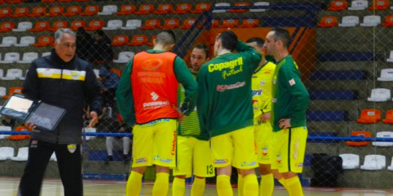 Copagril Futsal enfrenta o Carlos Barbosa nesta quinta-feira pela Liga Nacional