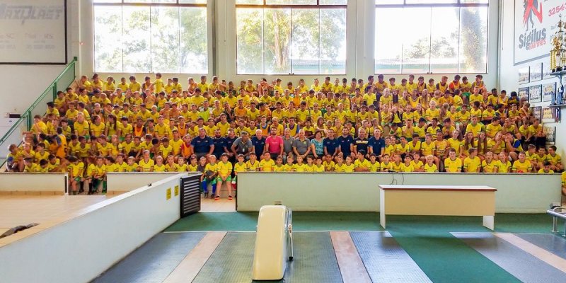 Encontro de encerramento anual re&uacute;ne mais de 300 crian&ccedil;as na AACC