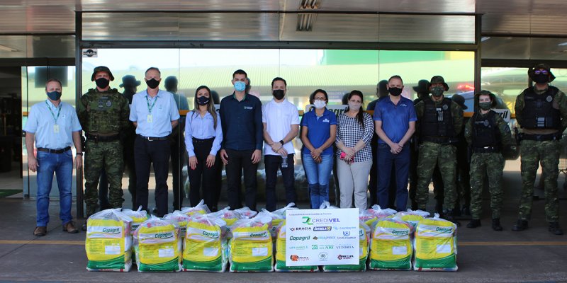 Evento virtual arrecada mais de 3,5 toneladas de alimentos com o apoio da Copagril