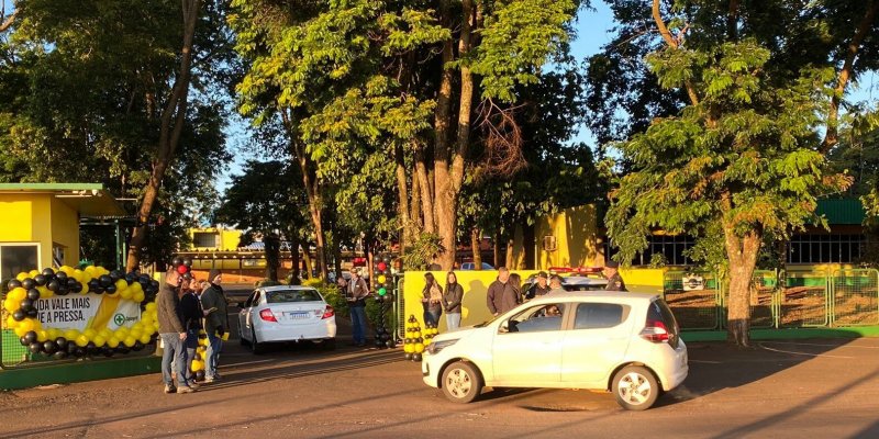 Copagril realiza programa&ccedil;&atilde;o alusiva ao Maio Amarelo 