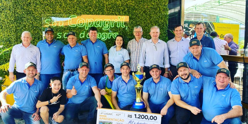 Boi no Rolete: Copagril conquista o 4&ordm; lugar na categoria ornamenta&ccedil;&atilde;o durante a Expo Rondon