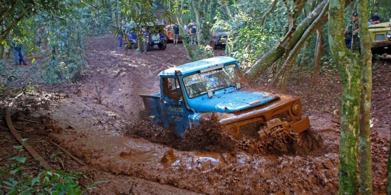 Adrenalina foi o combust&iacute;vel do 1&ordm; Trilh&atilde;o Copagril e Jeep Clube Marechal