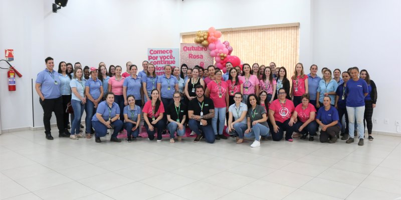Juntos pelo Outubro Rosa: Copagril na preven&ccedil;&atilde;o ao c&acirc;ncer de mama